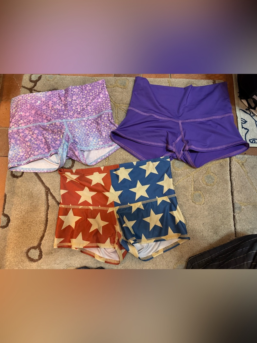 teeki * M * LOT OF 3 boyshorts